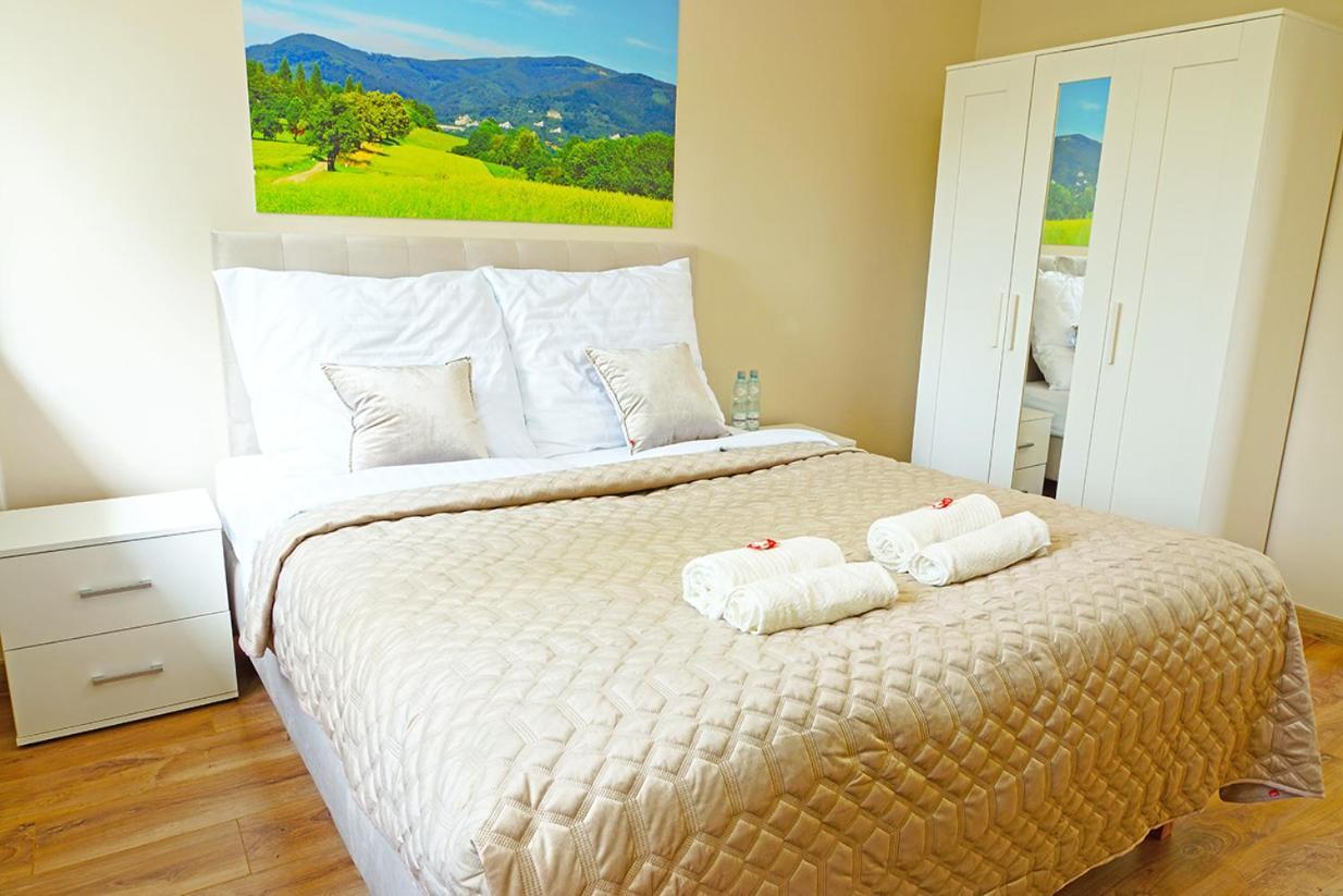 Nad Stawem Appartement Ustroń Kamer foto